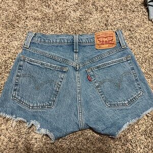 Levi's Women's  Blue Jean Shorts